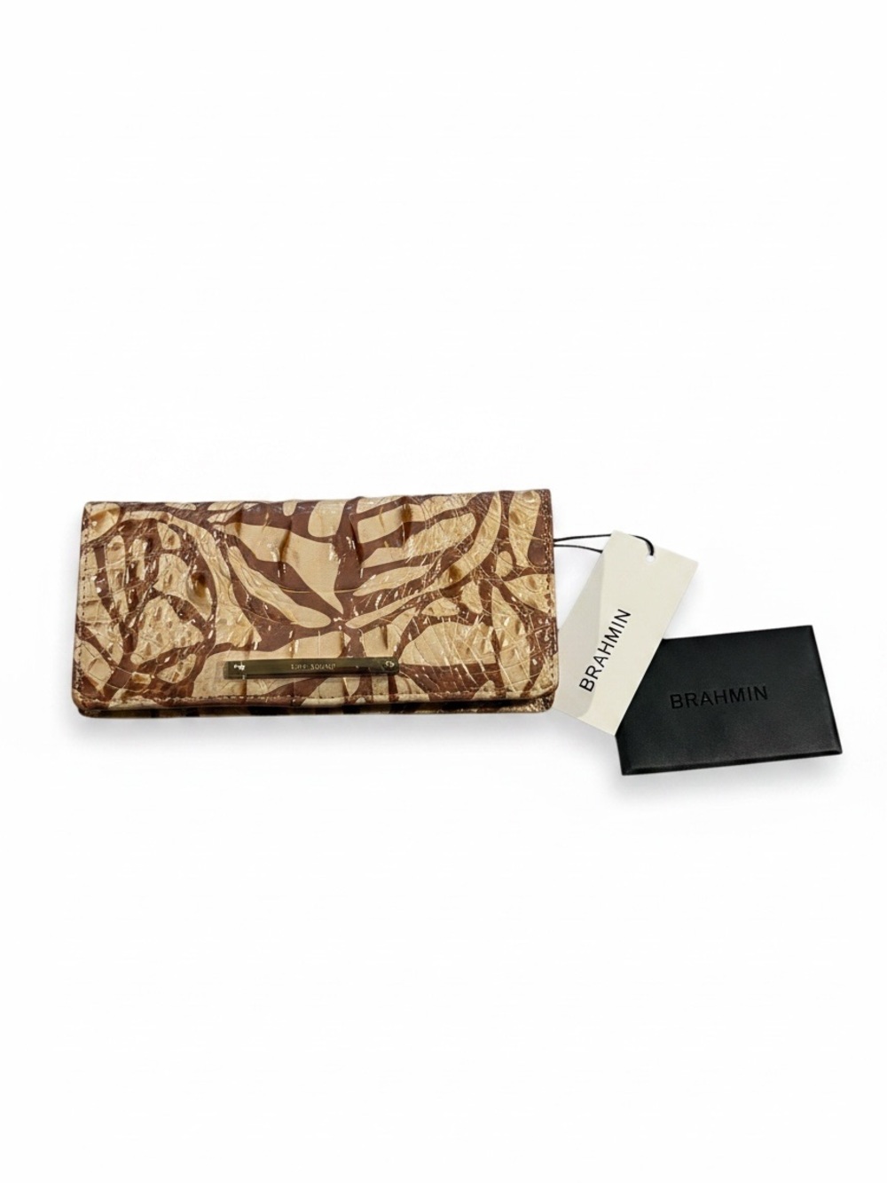 Brahmin Ady Wallet in Toasted Stepping Stone Melbourne NWT